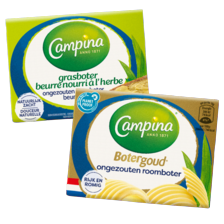 Campina botergoud roomboter of grasboter